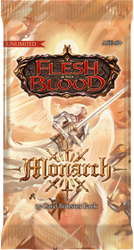 Booster Pack Flesh and Blood Monarch Unlimited gra karciana karty zestaw 15 kart