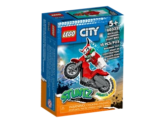 LEGO City 60332 Motocykl kaskaderski brawurowego skorpiona
