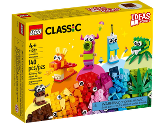 LEGO Classic 11017 klocki dla dzieci KLASYCZNY ZESTAW KLOCKÓW 140 ELEMENTÓW