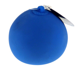 Piłka sensoryczna GNIOTEK antystresowa zmieniam kolor niebieska gniotka